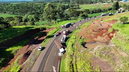 Casal morre em grave acidente na BR-277 em Cantagalo