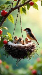 Experience a Serene Morning in the Forest with Stunning AI-Generated Nature Scenes 🌲