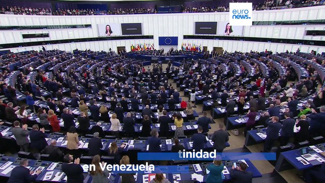 El Parlamento Europeo entrega el premio Sájarov a María Corina Machado y Edmundo González Urrutia