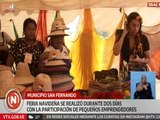 Ferias navideñas en Apure fortalecen el desarrollo económico y social de los emprendedores