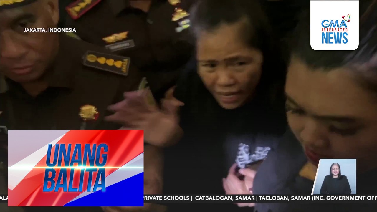 Mary Jane Veloso, nakauwi na sa Pilipinas makalipas ang mahigit 14 taong pagkakakulong sa Indonesia | Unang Balita