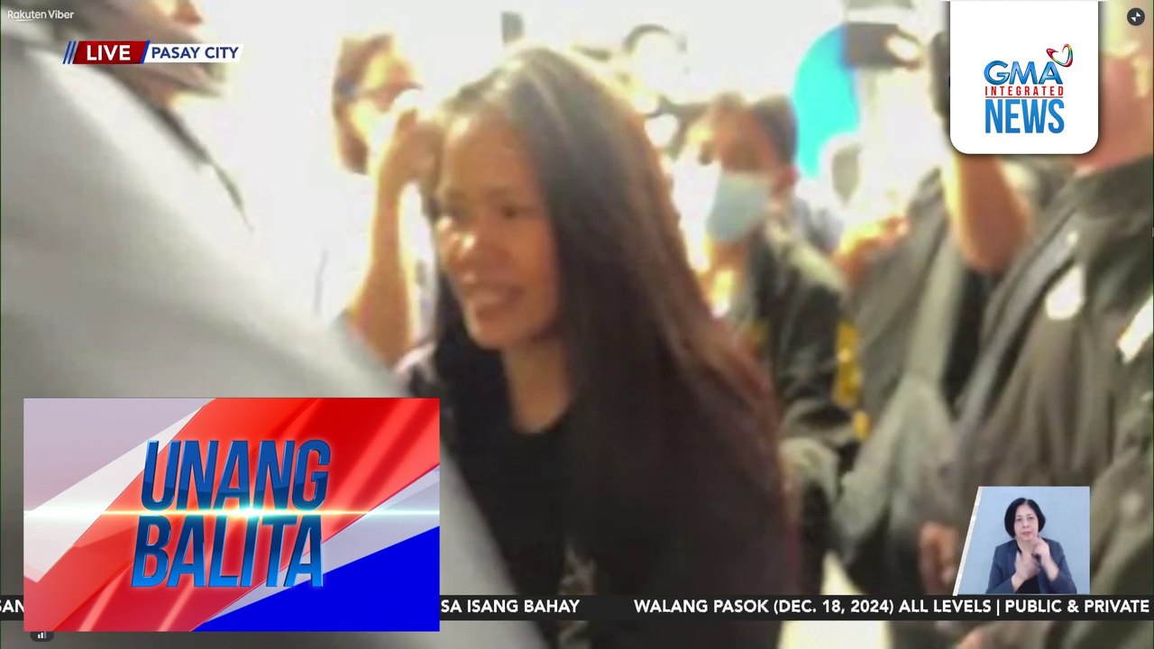 Mary Jane Veloso, balik-Pilipinas na | Unang Balita