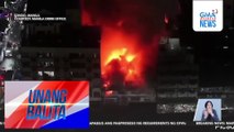Sunog na sumiklab sa Padre Rada St., abot sa 20 pamilya, apektado | Unang Balita