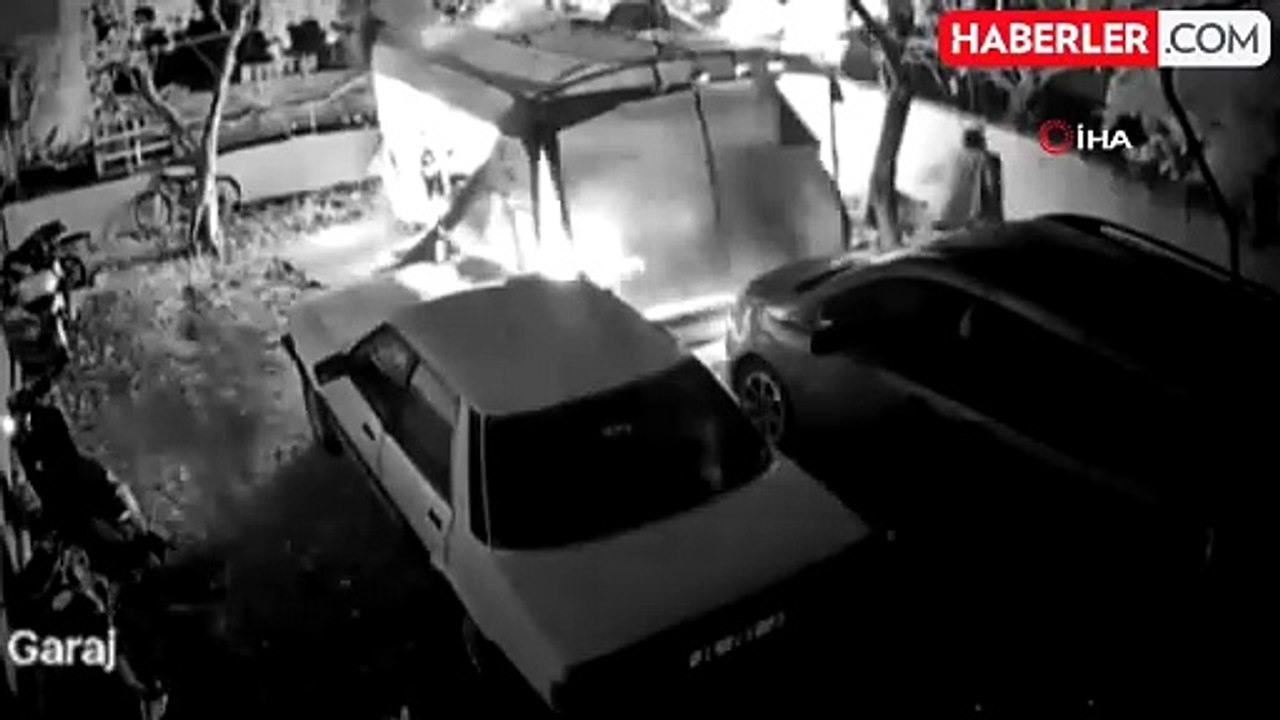 Eski Eşinin Aracını Kundaklayan Şüpheli Tutuklandı