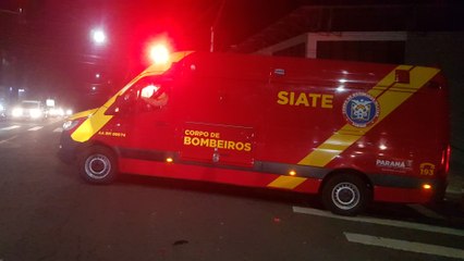 Motociclista fica ferido após acidente no Bairro São Cristóvão