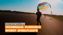 Wat gebeurt er als je van een verlaten vliegveld een enorme speelplaats maakt?