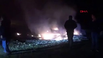 Çanakkale’de meyve bahçesindeki yangın büyümeden söndürüldü