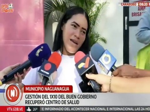 Carabobo | Familias son beneficiados con recuperación de centro de salud a través del Sistema 1X10