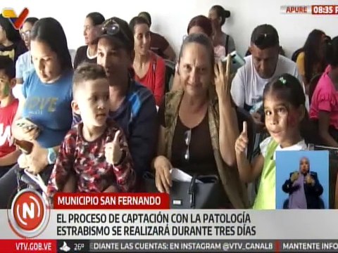 Apure | Familias son beneficiadas con proceso de captación de estrabismo en el mcpio. San Fernando
