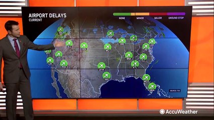 Your Wednesday travel forecast for Dec. 18