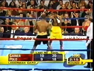 Derrick Gainer vs Victor Polo - HBO 2-24-2001