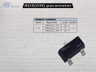 FDN352AP-NL-VB is a SOT23 package P-Channel field effect MOS tube
