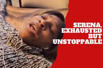 Serena Williams shares an unexpected moment at her home table: exhausted but unstoppable