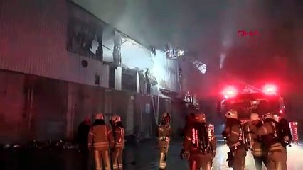 İstanbul-Esenyurt'ta fabrikada çıkan yangın söndürüldü