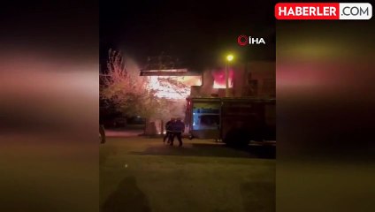 Kozan'da Gece Yangın Paniği