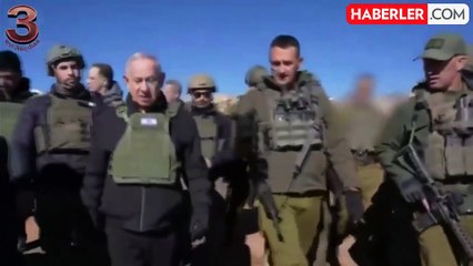 Tarihte bir ilk: Netanyahu işgal mesajını Hermon Dağı'ndan verdi