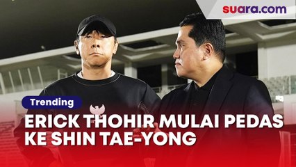 Erick Thohir Mulai Pedas ke Shin Tae-yong: Jangan Banyak Ngeluh...