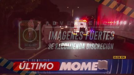 Motociclista muere en accidente vial en la colonia 21 de febrero de la capital