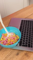 Laptop + spills = disaster! 💻😭 This bowl could’ve saved my laptop