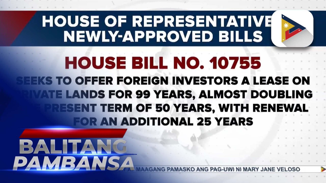 Ilang mahahalagang panukalang batas, lusot na sa ikatlo at huling pagbasa ng Kamara