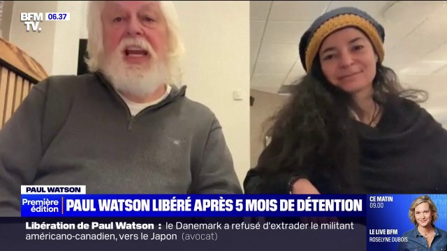 C'est bien d'être là avant Noël : libéré de prison, Paul Watson va rejoindre sa famille en France