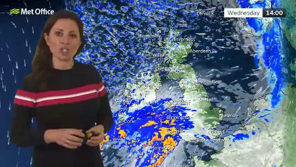 Met Office Wednesday morning weather forecast 18/12/2024