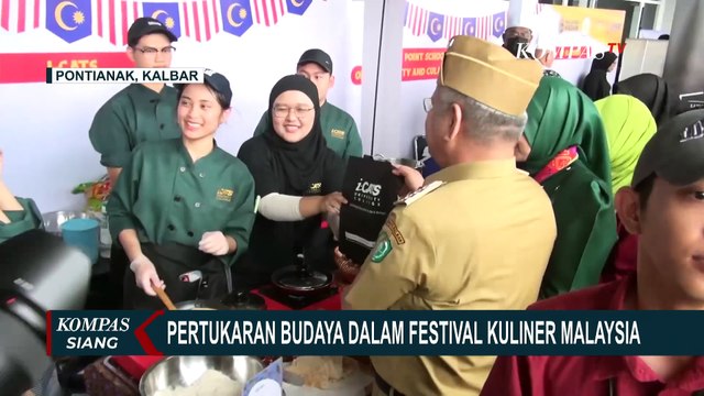 Sajikan Puluhan Jenis Kuliner, Festival Kuliner Malaysia 2024 di Pontianak Sukses Digelar