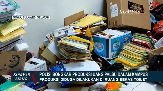 Kasus Uang Palsu di Kampus UIN Alauddin Makassar, Produksi Diduga Dilakukan di Ruang Bekas Toilet