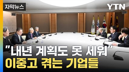 [자막뉴스] 탄핵에 트럼프까지 '내우외환'...혹독한 연말 맞는 재계  / YTN