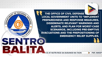 Mga LGU, inalerto ng OCD sa harap ng epekto ng Bagyong #QuerubinPH