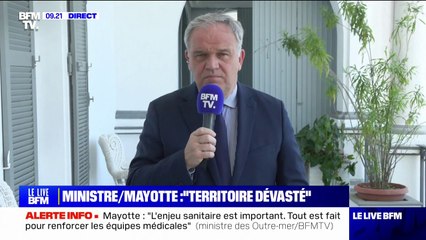 "Il n'y a pas un endroit qui a été préservé": le ministre des Outre-mer démissionnaire s'exprime sur la situation à Mayotte