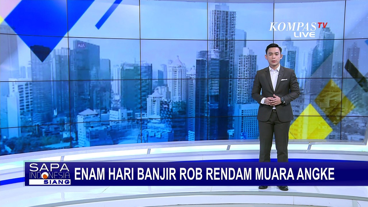 [FULL] Kondisi Muara Angke 6 Hari Terendam Banjir Rob, Aktivitas Warga Terganggu