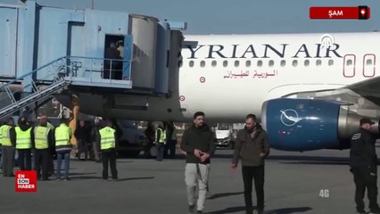 Şam Havalimanı yeniden hizmete alındı: İlk uçak kalktı