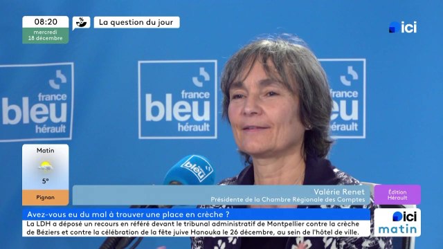Valérie Renet, présidente de la chambre régionale des comptes