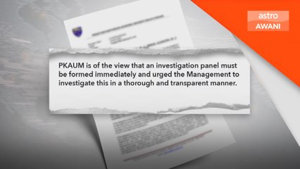 UM sahkan terima laporan ganguan seksual, serah kepada pihak berkuasa