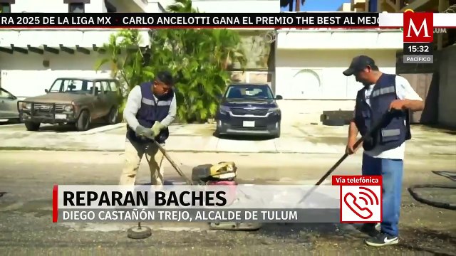 Gobierno de Tulum implementa programa para reparar baches