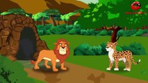 Kids story_The Lion and Cheetah, Panchatantra Moral Stories for Kids, English