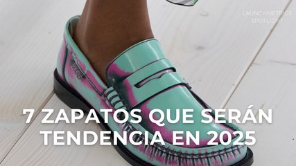 7 zapatos que serán tendencia en 2025