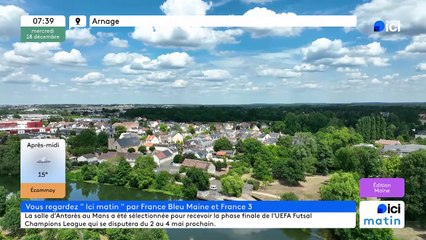 18/12/2024 - ICI Matin France Bleu Maine en vidéo
