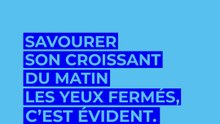 Savourer son croissant le matin les yeux fermés, #CestEvident.