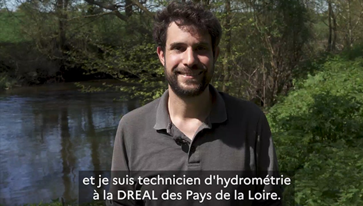 Portrait de Thomas VALEYRE, technicien d'hydrométrie à la DREAL Pays de la Loire