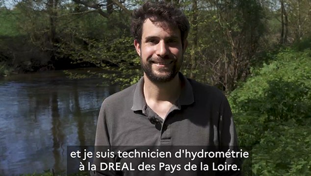Portrait de Thomas VALEYRE, technicien d'hydrométrie à la DREAL Pays de la Loire