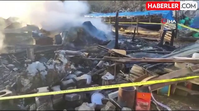 Konya'da bir evde çıkan yangında karı koca hayatını kaybetti
