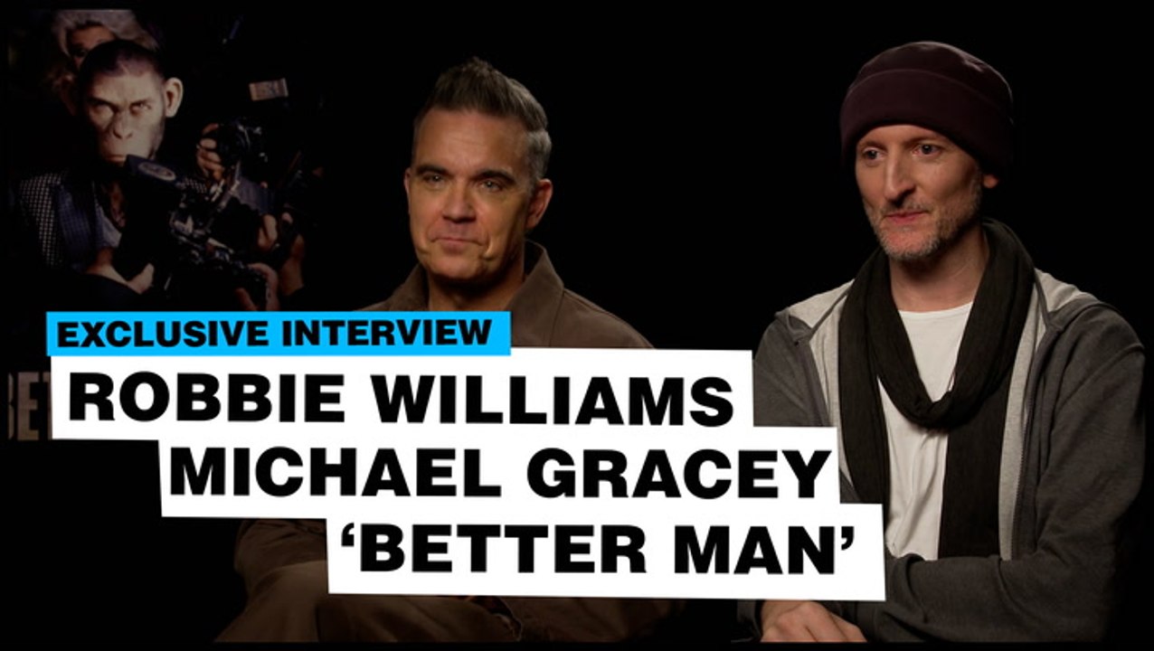 Robbie Williams talks new music and putting Oasis in 'Better Man'