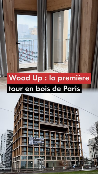 Wood Up : la première tour en bois de Paris