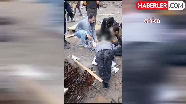 Kütahya'da TOKİ İnşaatında Vinç Devrildi: Bir İşçi Ağır Yaralandı