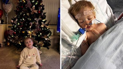 Preston boy celebrates his first proper Christmas