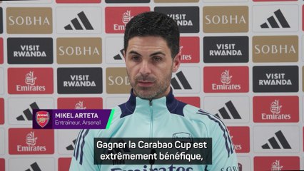 Arteta : "Une victoire en coupe est extrêmement bénéfique"