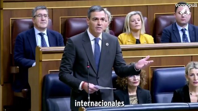 Feijóo demuestra la inventada de Sánchez en el Congreso
