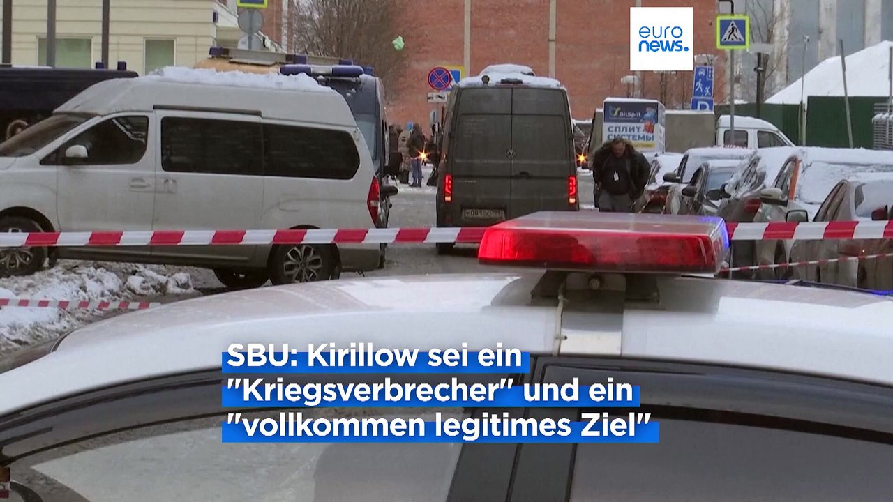 Moskau: Festnahme nach Anschlag auf russischen General Kirillow
